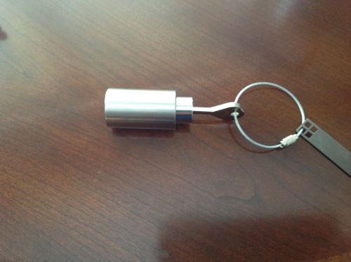 TiGr  Key in Cylinder